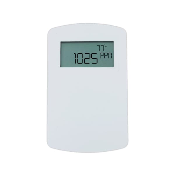 Dwyer Instruments Carbon Dioxide/Temperature, Wall Mount, universal current/voltage output, North American Housing. - CDT-2N44