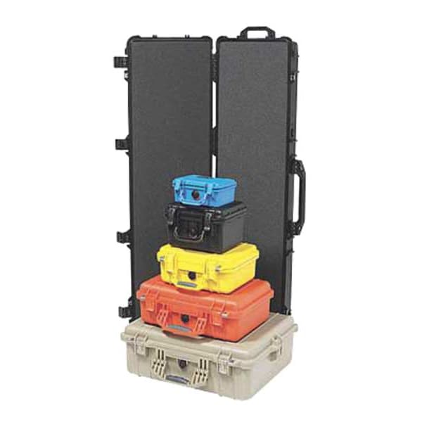Pelican Case, 10-5/8 InLx9-11/16 InWx6-7/8 InD, Or - 1300