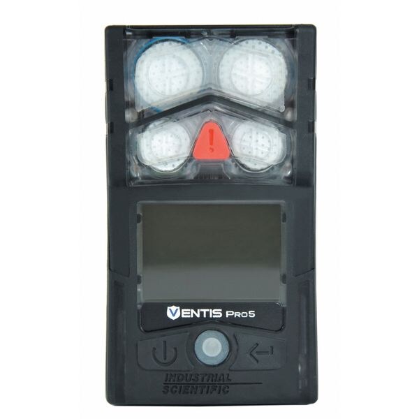 Industrial Scientific Ventis Pro5 Multi-Gas Detector, IP68, Audible, Vibrating, Visual, LCD with Backlight - VP5-KJ6Y2110111