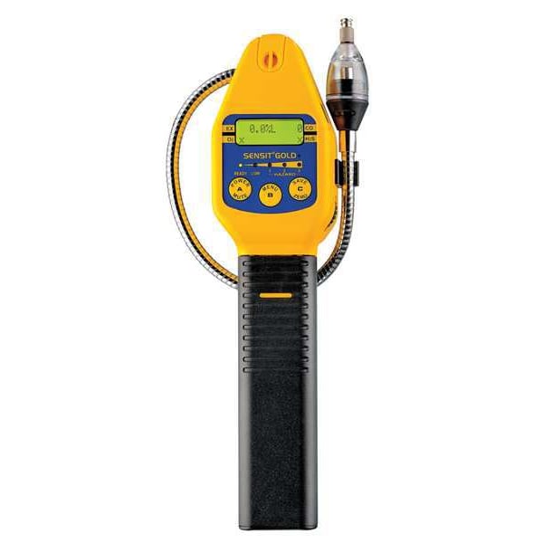 Sensit Multi Gas Detector Multi-Gas Detector, Audible, Visual, LCD, 12 hr Battery Life - 910-00100-C