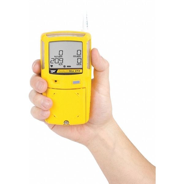 Honeywell Bw BW Max XT Multi-Gas Detector, 95 dB Audible, Vibrating, Visual, LCD, 2 yr Battery Life - XT-OOHM-Y-NA