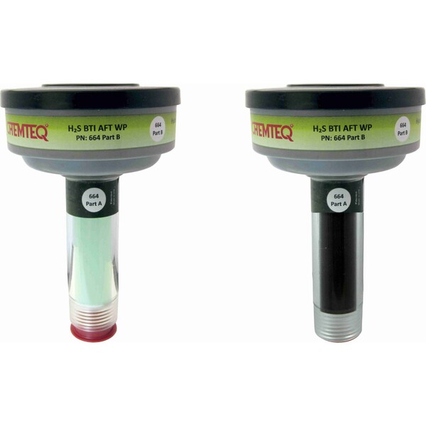 Chemteq Filter Change Indicator with With Auxiliary Filter Trap Waterproof for Hydrogen Sulfide Gas - 664
