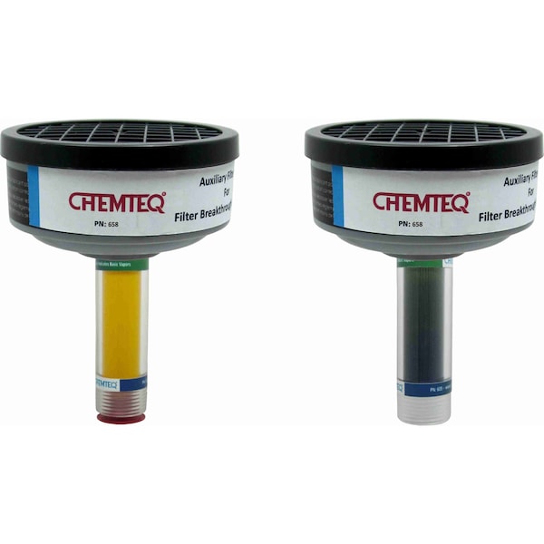 Chemteq Filter Change Indicator with With Auxiliary Filter Trap for Formaldehyde Vapor - 659