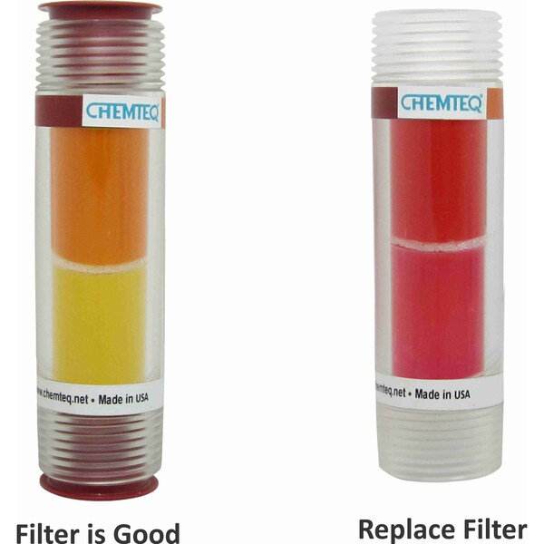 Chemteq Filter Change Indicator for Halogens Gases & Vapors - 616