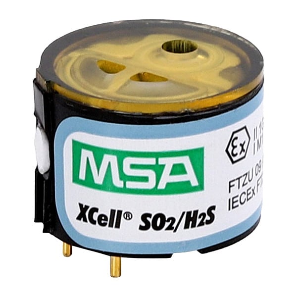 Msa Safety Replacement Sensor, Detects SO2, H2S - 10121215