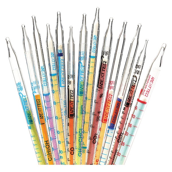 Nextteq Detector Tube, For Acetaldehyde, Glass - NX101CM