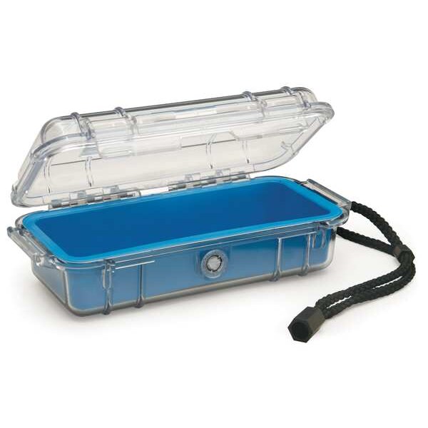 Pelican Micro Case, Yellow, 7.50 x 3.87 x 2.43 In - 1030