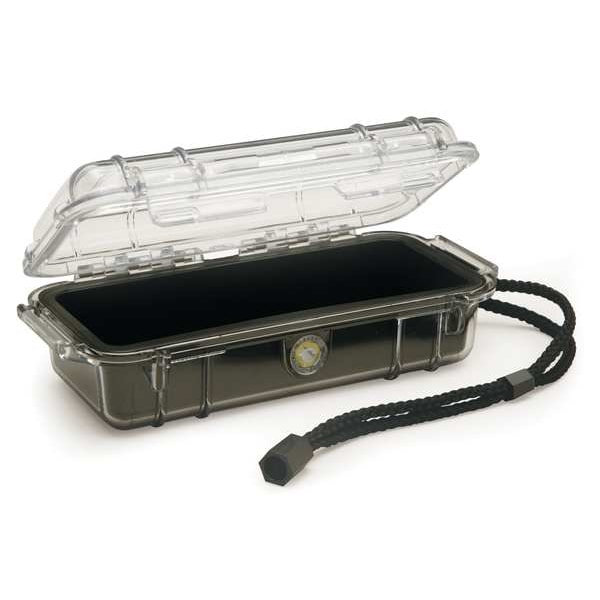 Pelican Micro Case, Yellow, 7.50 x 3.87 x 2.43 In - 1030
