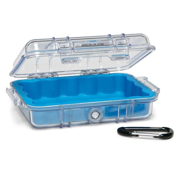 Pelican Micro Case, Blue, 6.82 x 4.75 x 2.12 In - 1020-026-100