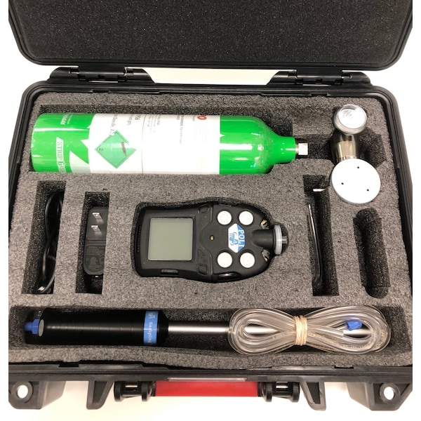 Mpower POLI Pump Confined Space Kit 4-Gas Detector & Accessories in Hard Case - MP400P-4GAS-CSK