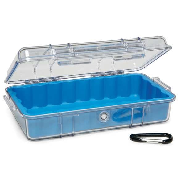 Pelican Micro Case, Yellow, 9.37 x 5.56 x 2.62 In - 1060