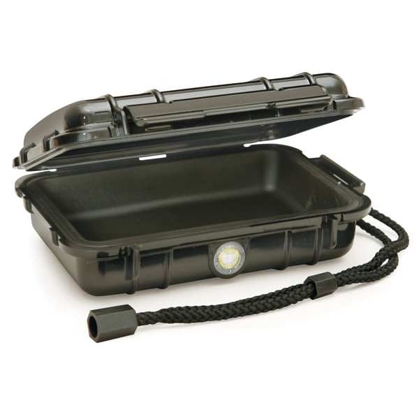 Pelican Micro Case, Yellow, 6.82 x 4.75 x 2.12 In - 1020-027-100