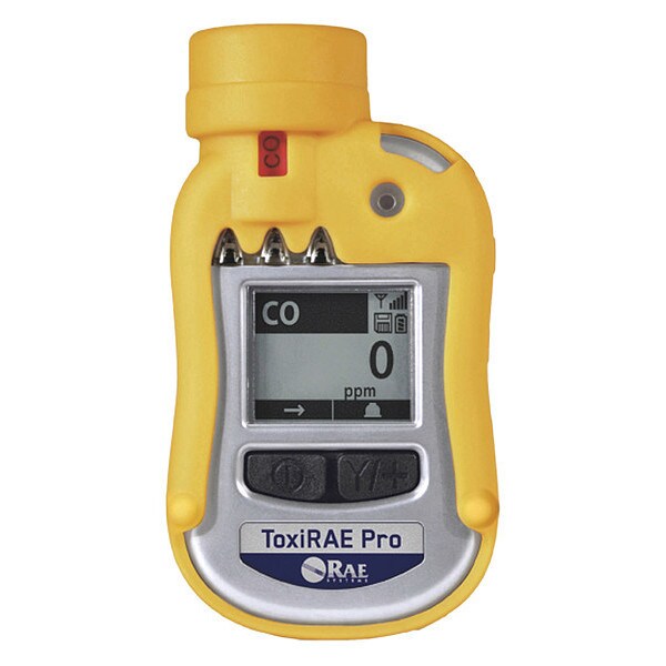 Honeywell Single-Gas Detector, Audible, Vibrating, Visual, 2 yr Battery Life - G02-B210-100