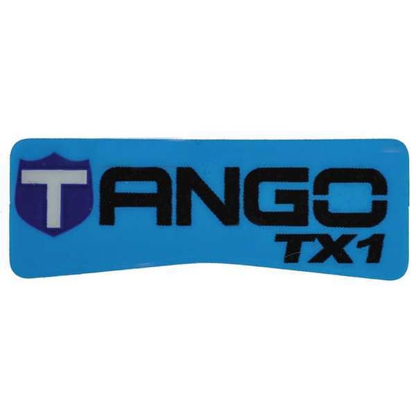 Industrial Scientific Nameplate for Mfr. No. TX1, Blue - 17154919