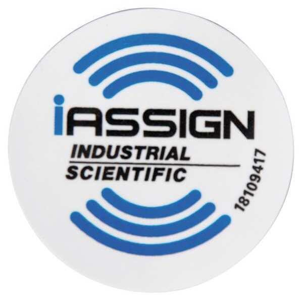 Industrial Scientific iAssign Standard Tag, 10 pcs. - 18109417