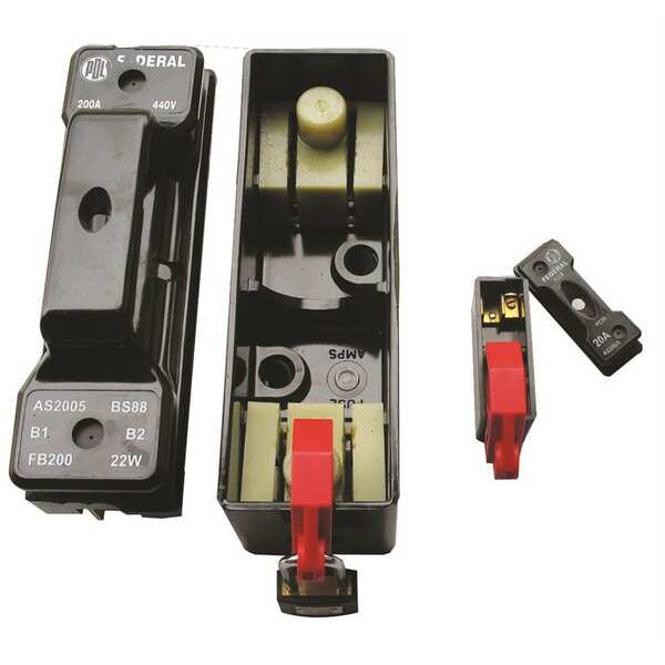 Zing Fuse Holder Lockout, 2-1/4" H, 1/2" L, 1" W - 7691