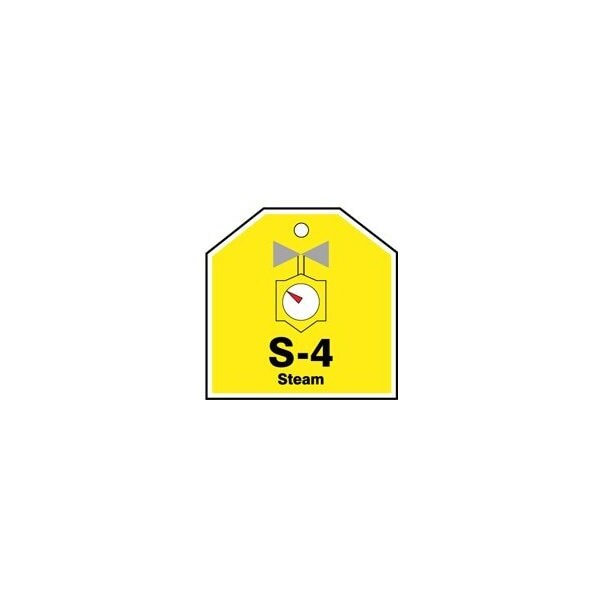 Accuform PF-Cardstock, 3-1/4 in Width, 1/4 in Height, , 5 PK - TDJ104VPM