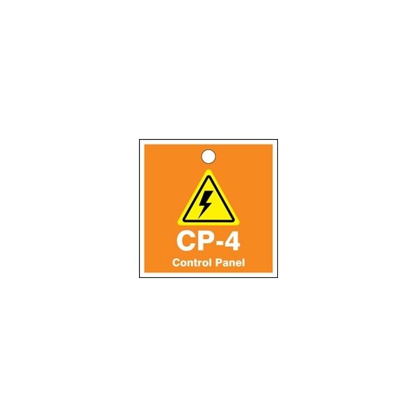 Accuform Self-Laminating RP-Plastic, 3-1/4 in Width, 0.11 in Height, , 5 PK - TDK204XVM