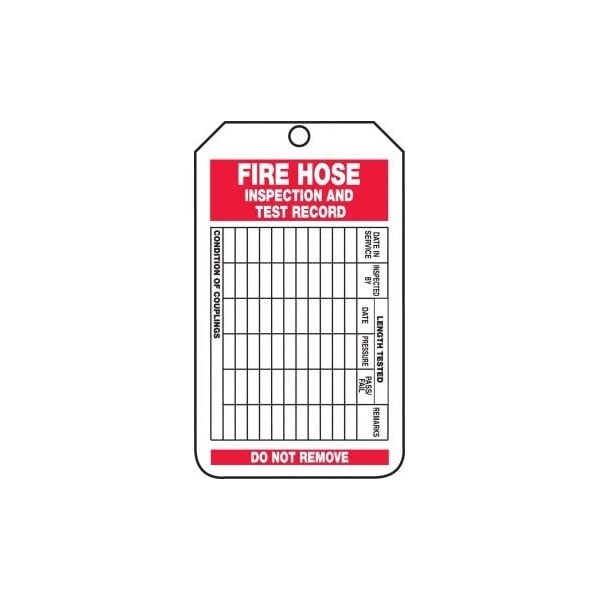 Accuform Danger, RP-Plastic, 3-1/4 in Width, 3/8 in Height, , 5 PK - TDK509XVM