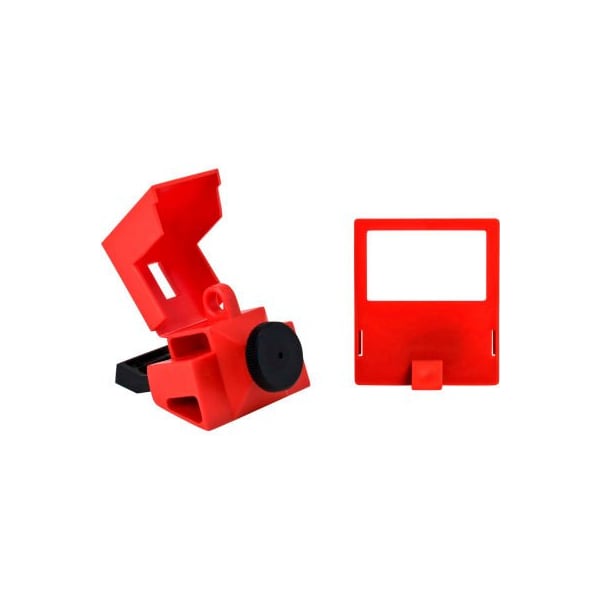 Brady Brady 65397 480/600 Volt Clamp-On Breaker Lockout, Polypropylene, 1-9/16"W x 3-1/4"H - 65397