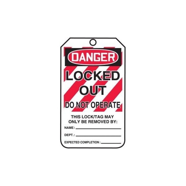 Accuform Adhesive Dura-Poly, 3 in Width, 0.025 in Height, , 25 PK - MLT407PTM