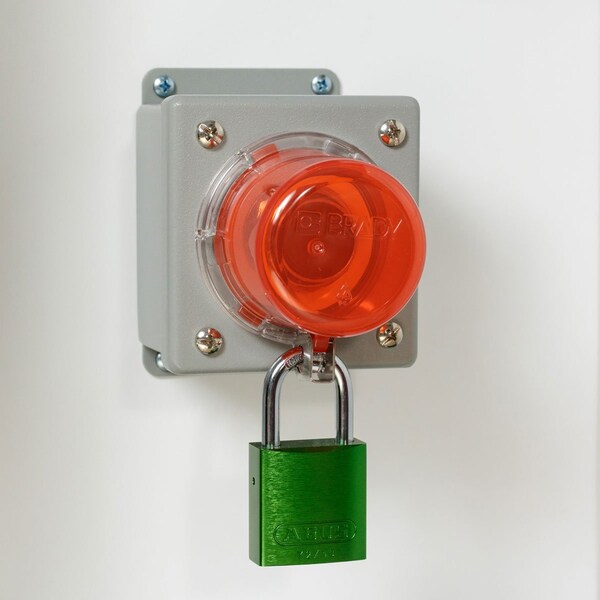 Brady Standard Safety Aluminum Padlocks 1.5 in Aluminum Shackle KA Green 3PK - 105881