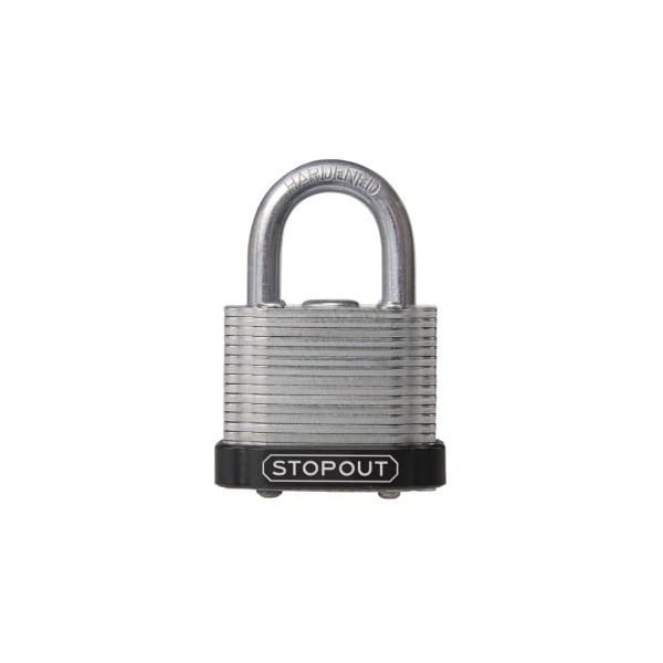 Accuform STOPOUT LAMINATED STEEL PADLOCKS KDL966BK - KDL966BK