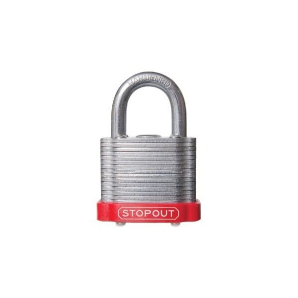 Accuform STOPOUT LAMINATED STEEL PADLOCKS KDL916RD - KDL916RD