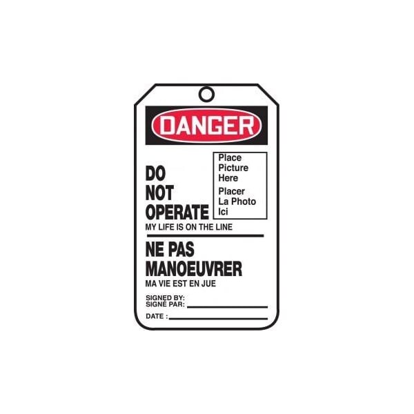 Accuform Adhesive Dura-Poly, 3 in Width, 0.025 in Height, , 5 PK - TCF127PTM