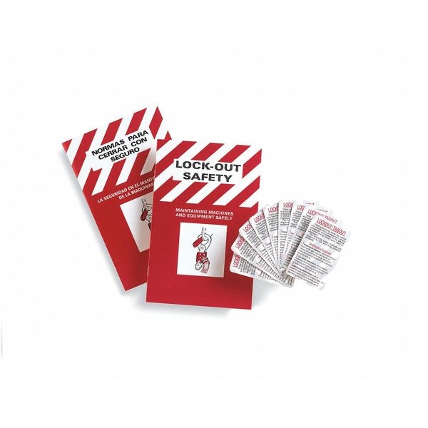 Brady Lock out tag out Wallet Cards, PK10 - LOSC13 BI