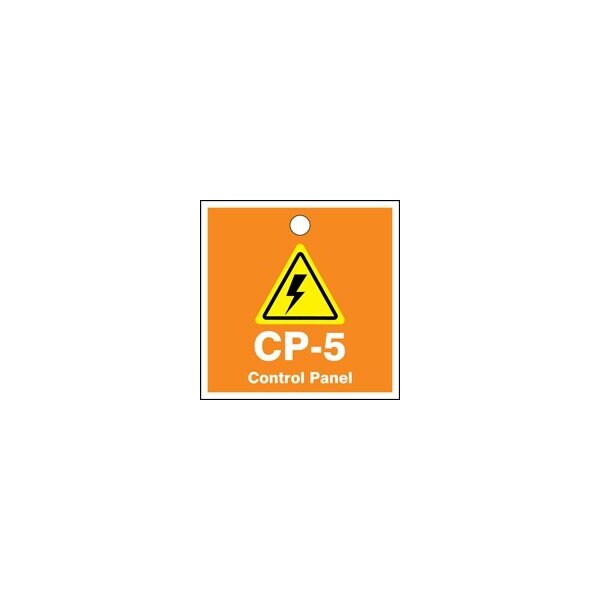 Accuform Danger, HS-Laminate, 3-1/4 in Width, 0.3 in Height, , 5 PK - TDK205XVM