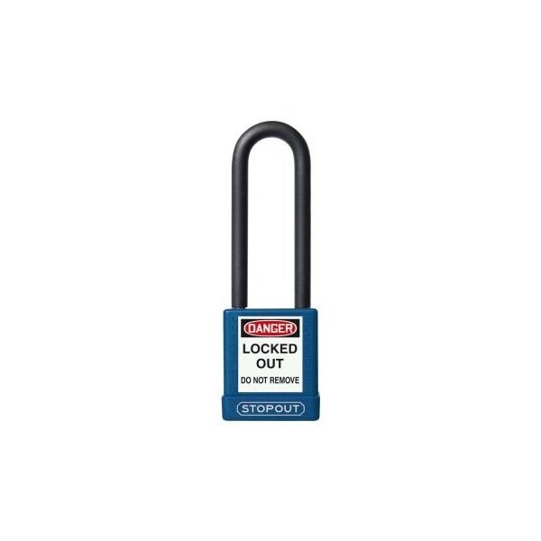 Accuform STOPOUT PLASTIC BODY ALUMINUM KDL702BU - KDL702BU