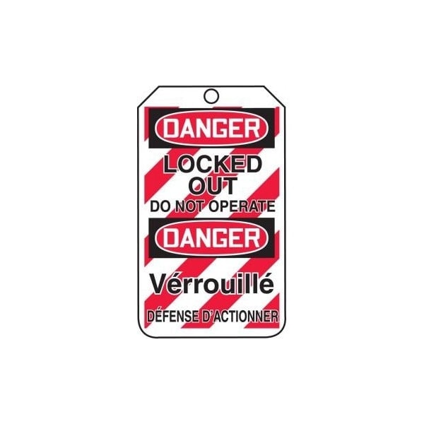 Accuform PF-Cardstock, 4 in Width, 1/2 in Height, , 25 PK - TMF210CTP