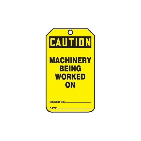 Accuform Adhesive Dura-Poly, 2-1/2 in Width, 0.025 in Height, , 25 PK - MDT635CTP