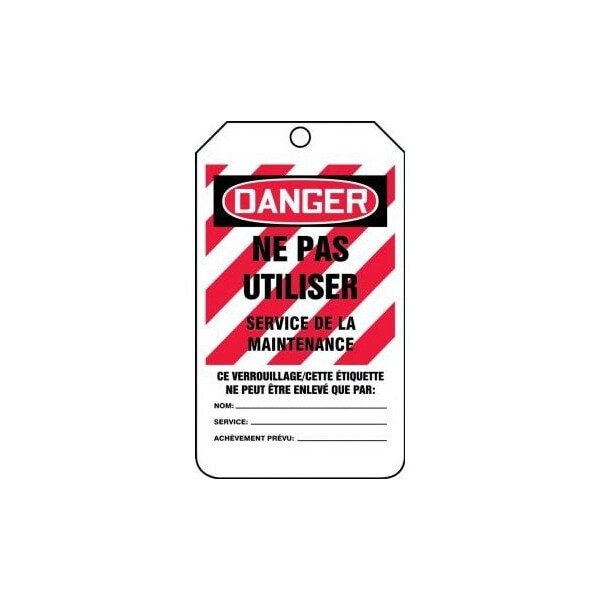 Accuform Caution, PF-Cardstock, 3-1/4 in Width, 1/4 in Height, , 5 PK - FRMLT401LTM