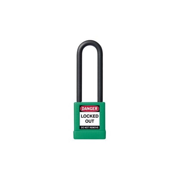 Accuform BRASS BODY PADLOCKS BODY HEIGHT 1 KDL432GN - KDL432GN