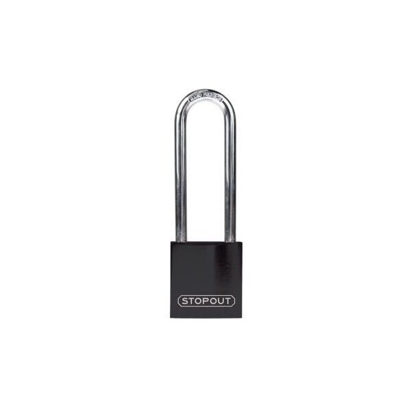 Accuform STOPOUT ANODIZED ALUMINUM KDL662BK - KDL662BK