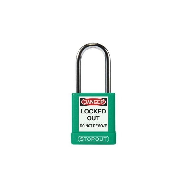 Accuform STOPOUT PLASTIC BODY ALUMINUM KDL816GN - KDL816GN