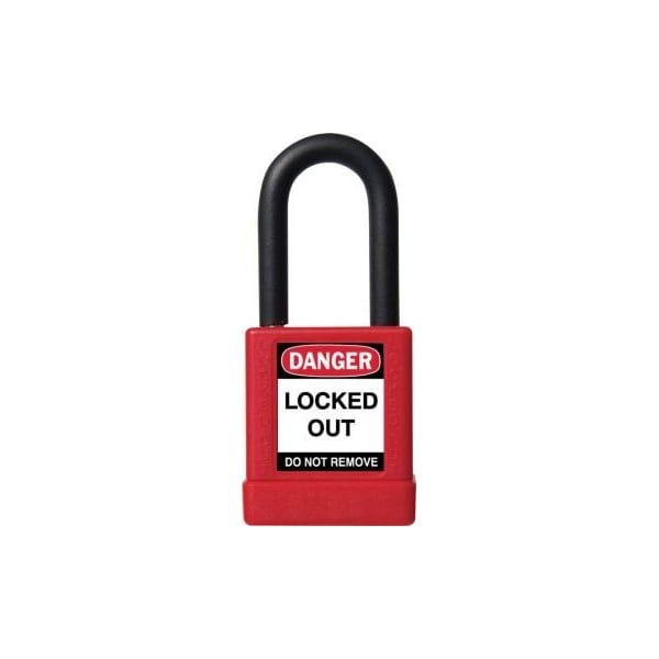Accuform BRASS BODY PADLOCKS BODY HEIGHT 1 KDL440RD - KDL440RD