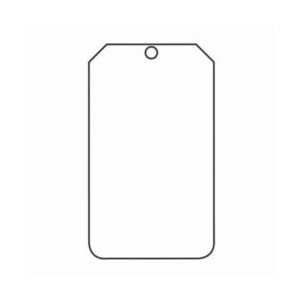Accuform Danger, HS-Laminate, 3-1/4 in Width, 0.1 in Height, , 25 PK - MDT520CTP