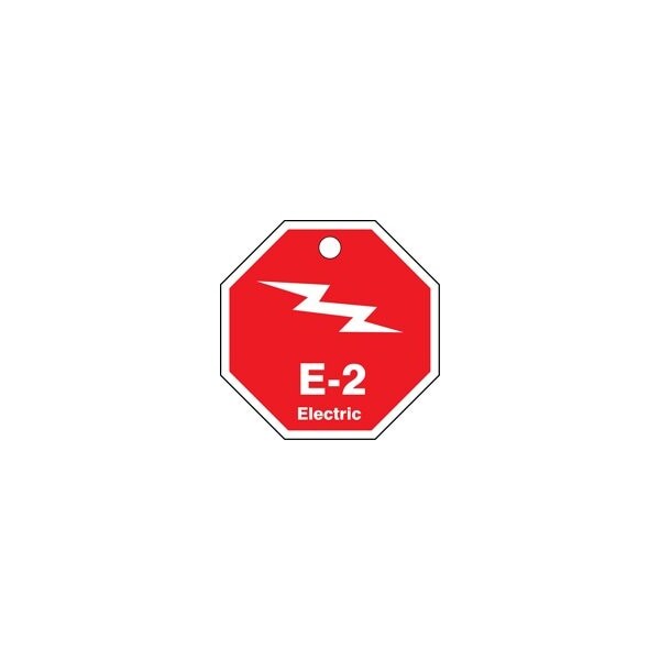 Accuform Danger, Self-Laminating PF-Cardstock, 3-1/4 in Width, 0.3 in Height, , 5 PK - TDK302VPM