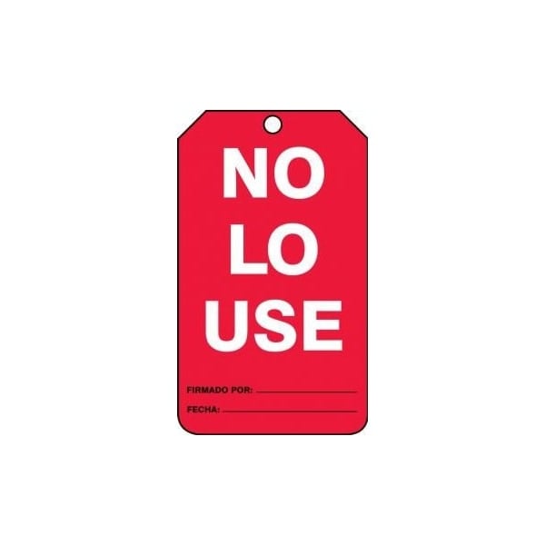 Accuform Danger, PF-Cardstock, 3-1/4 in Width, 1/4 in Height, , 5 PK - SHMGT219PTM
