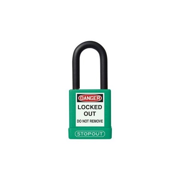 Accuform STOPOUT PLASTIC BODY ALUMINUM KDL701GN - KDL701GN