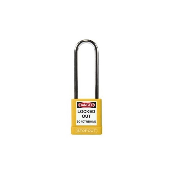 Accuform STOPOUT PLASTIC BODY ALUMINUM KDL817YL - KDL817YL