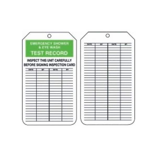 Accuform Danger, RP-Plastic, 3-1/4 in Width, 0.075 in Height, , 25 PK - TRM105CTP