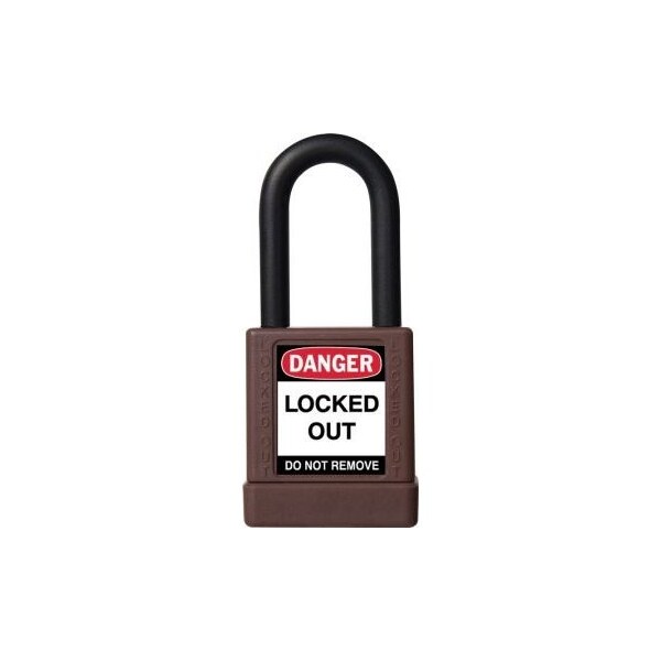 Accuform BRASS BODY PADLOCKS BODY HEIGHT 1 KDL430BR - KDL430BR