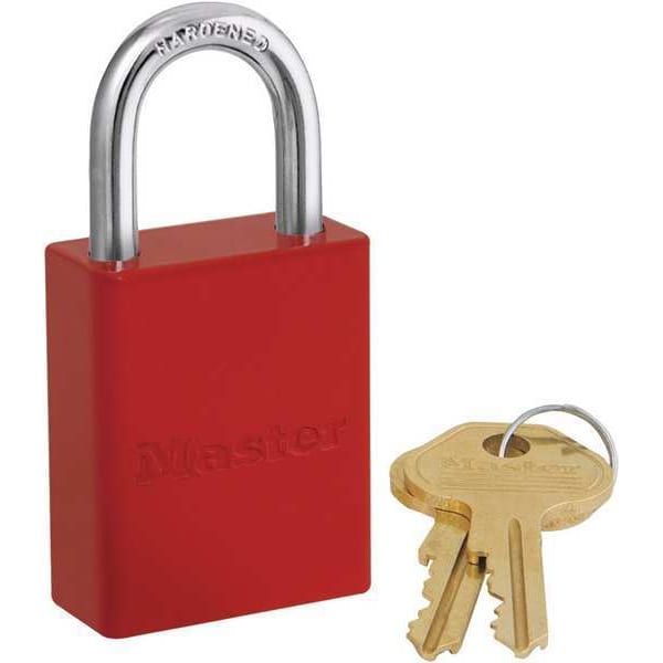 Master Lock Lockout Padlock, KA, Yellow, 1-15/16"H - 6835KALTYLW-10G019