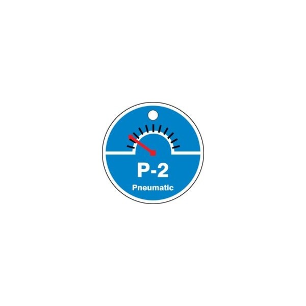 Accuform RP-Plastic, 3-1/4 in Width, 0.075 in Height, , 5 PK - TDK702VPM