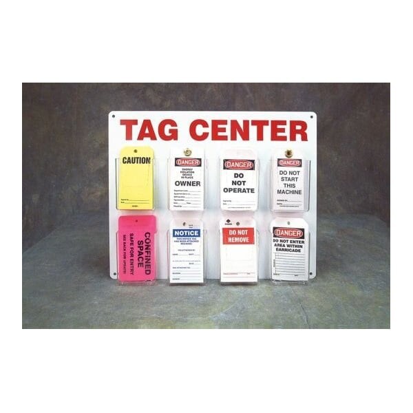 Accuform Tag Center Board, 16"X20", Aluminum - TAC800