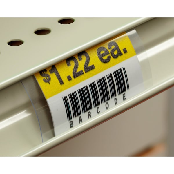 Kinter Plastic Shelf Bin Tag Holder 1.25 in. H X 3 in. W - 107168-ACE